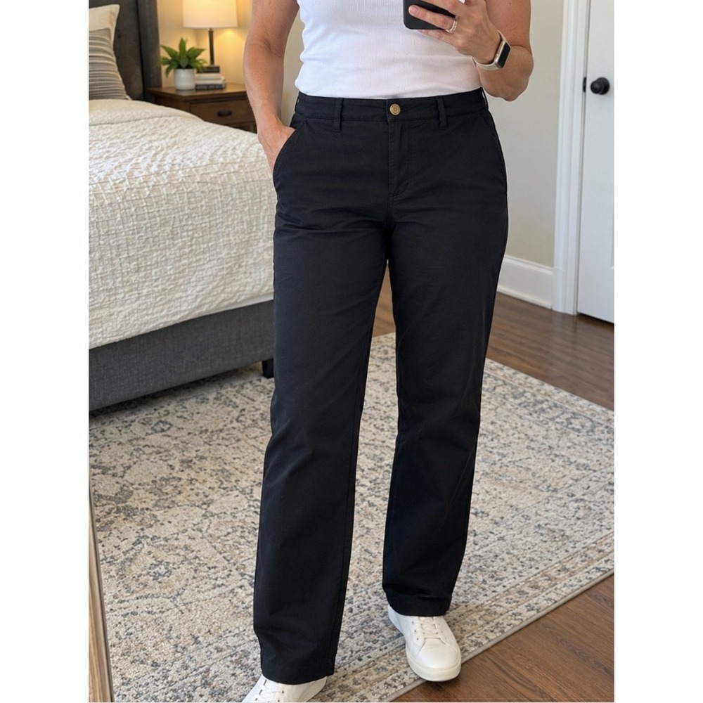 Belle by Kim Gravel TripleLuxe Pants 8T Black Tall Straight Leg Stretch NWOT
